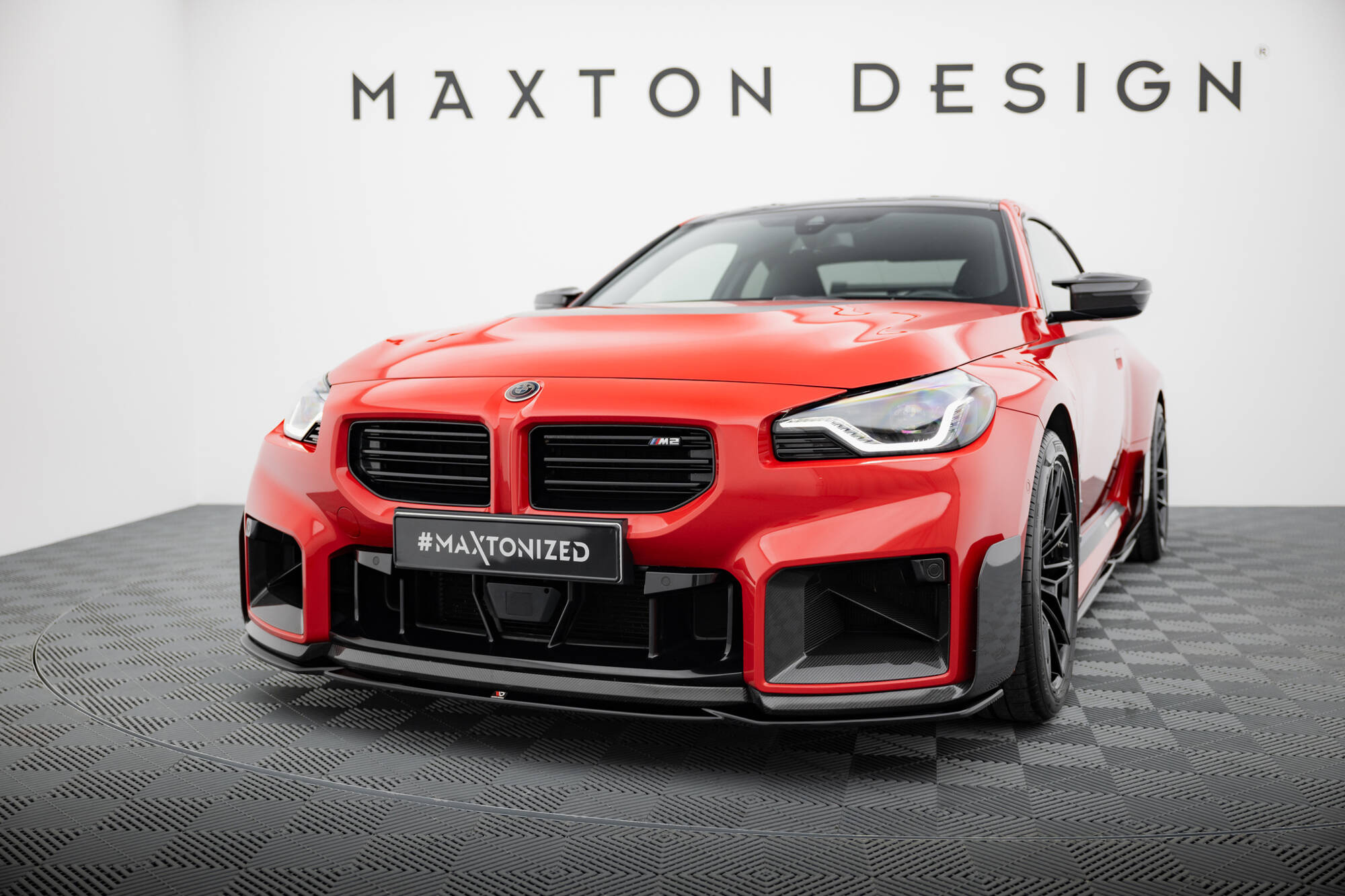 ספילטר ליפ קדמי במוו m2 g87 maxton design מקסטון דיזיין